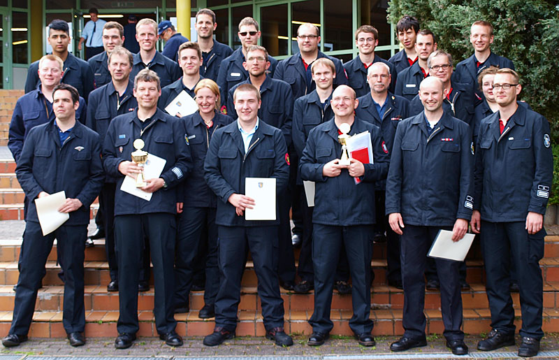 Von den insgesamt fünf teilnehmenden Mannschaften ging die Gruppe der Feuerwehr Neu-Anspach – Anspach als Sieger hervor. 