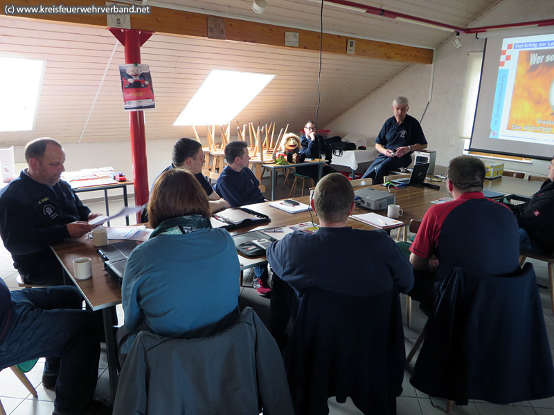 Seminar Brandschutzerziehung in der Kindertagesstätte des KFV Limburg-Weilburg